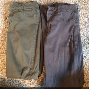 Maurice colored jeggings